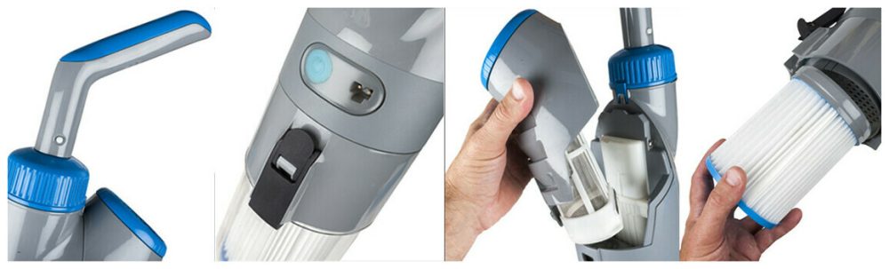 Gre - aspirateur piscine enterrée hors sol ou tubulaire