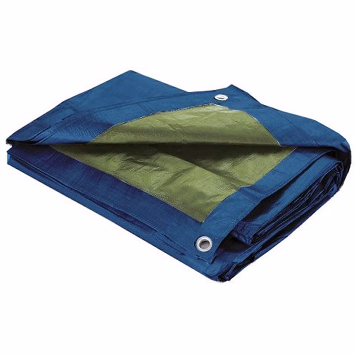 Bâche de Protection étanche avec Oeillets 60gr/m² (4 × 5 m – Bleu)