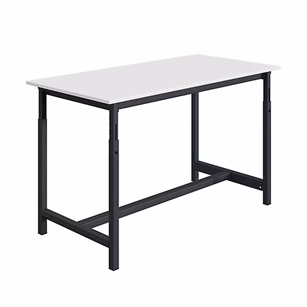 Établi pour atelier – Dim 1200 × 750 × 768/1048mm, Gris anthracite RAL7016, Charge max 300kg, W010020321-GA