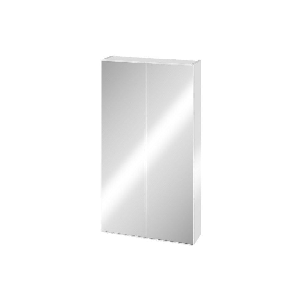 Meuble de salle de bains – Armoire de toilette miroir l. 50 x H. 90 x P. 15 cm GoodHome Imandra