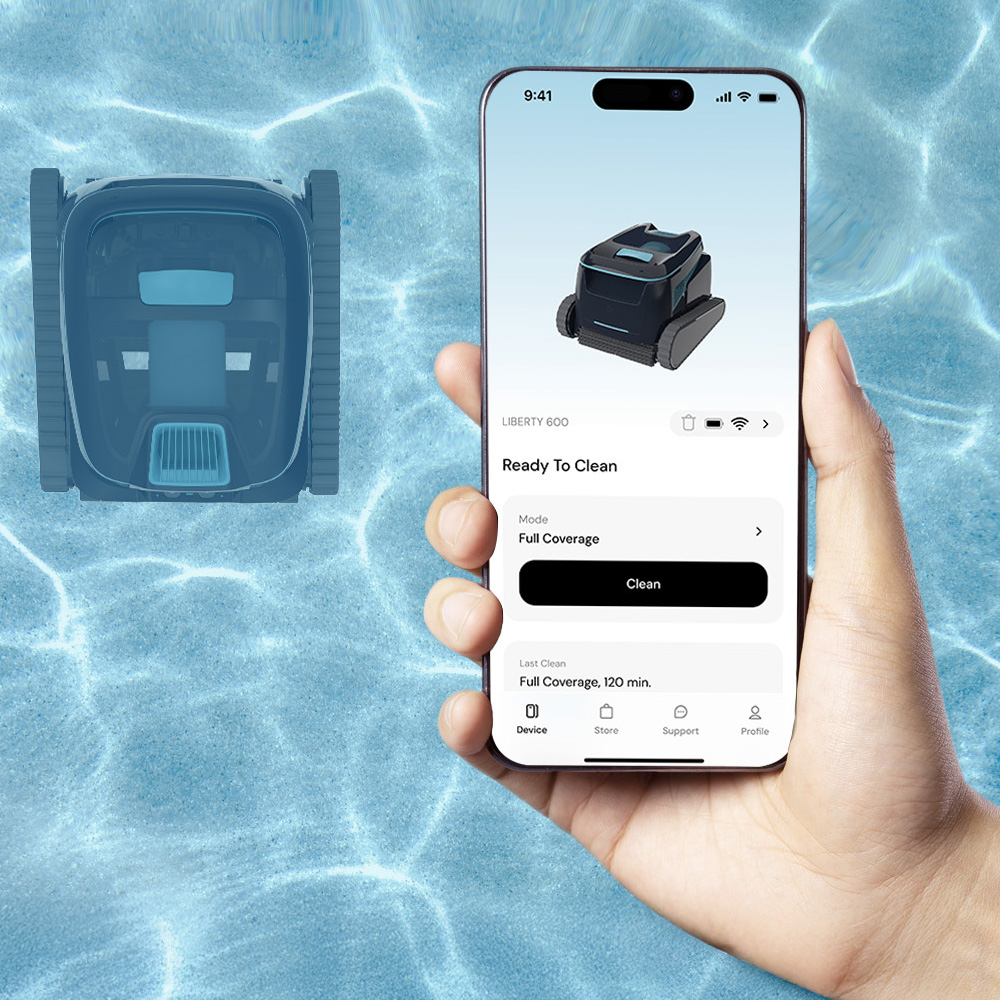 Robot piscine sans fil Dolphin Liberty 600