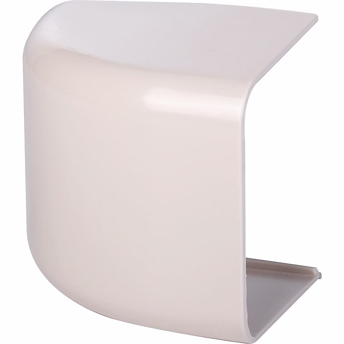 Embout plastique rigide – blanc crème RAL 9001