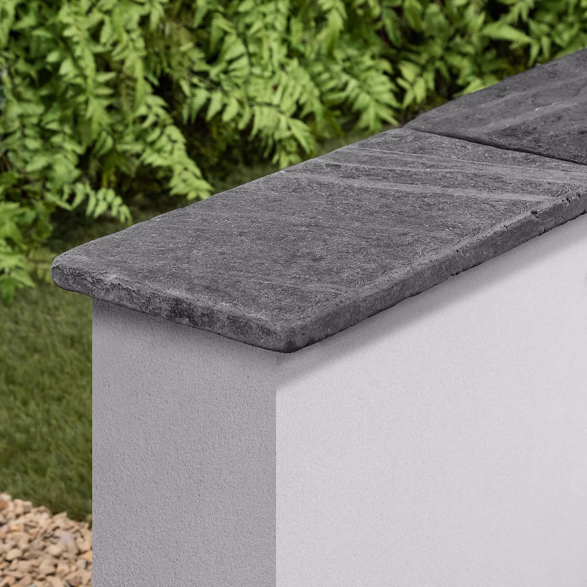 Couvertine Ardoise Noire Vieillie 50 × 25 × 3 cm (à l'unité) – RO'MA NATURE