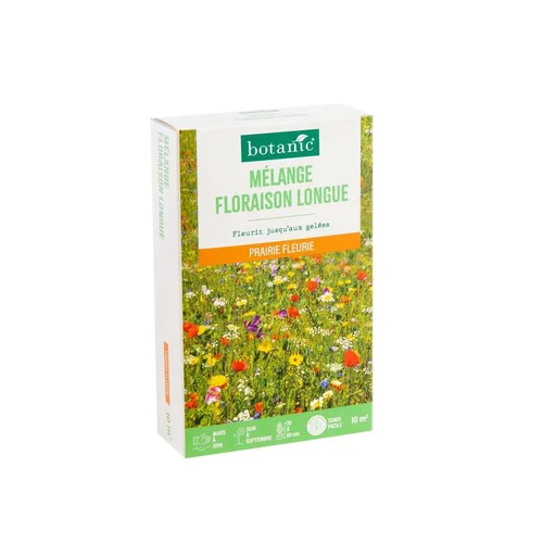 Extérieur sélection:Mélange de graines à floraison longue botanic® - graines à semer (10 m²)