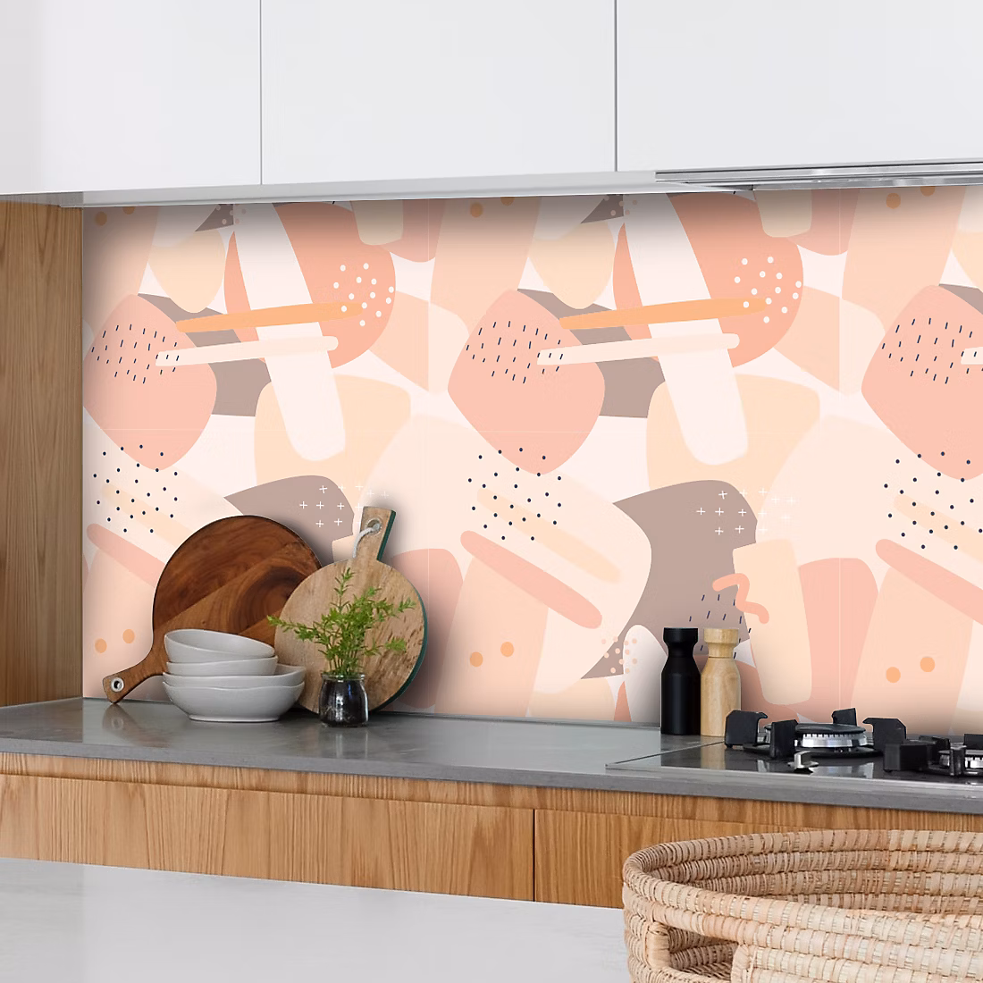 Crédence adhésive art déco 50 × 300 cm