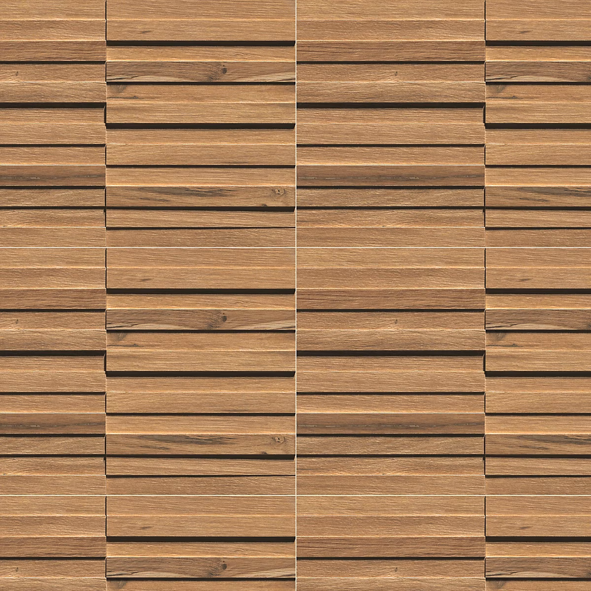 Carrelage effet Bois 3D Chêne Ambre 44 × 28 – 5 × 0,95 cm Mat Tarina, Mur intérieur (vendu par carton de 0,502 m²), RO'MA CARRELAGE