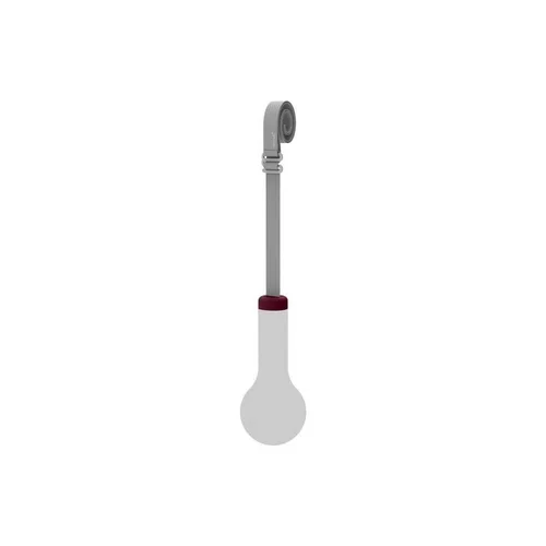 Idéal pour votre jardin:Sangle de suspension en polyester avec culot cerise noire pour lampe Fermob Aplo - Ø 5 x 100 cm