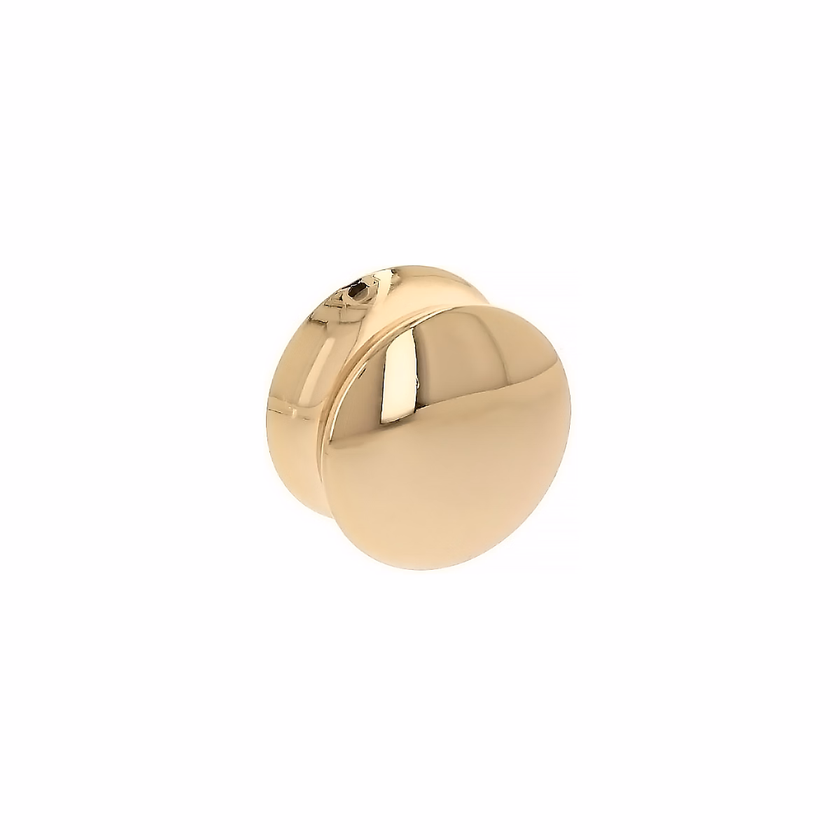 Bouton pour meuble Diamètre 40 en zamac plaqué or – Réf. QJAXPBGOD3786284300