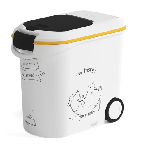 Jardin et plaisir:Container à croquettes pour chien Curver - 35 L et 12 kg