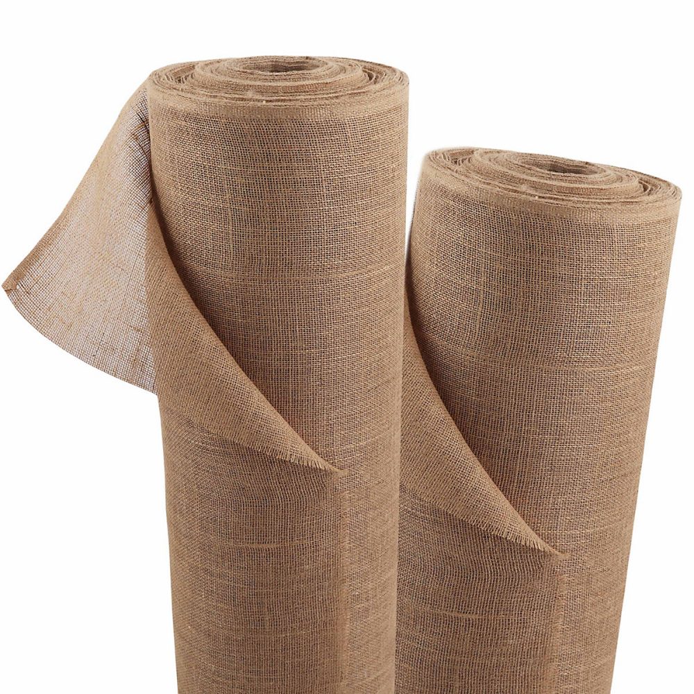 90m x 1m tissu de jute 215g/m² tapis de jute jute de jardin tissu de jute Aquagart – Réf. PZGNWBIUF6556607953