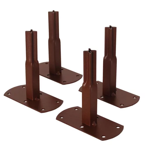 Plaisir dehors:Pack de 4 pieds fix carrés pour arche