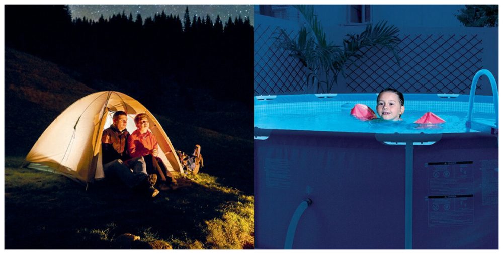 éclairage led No(t)mad pour piscine hors sol