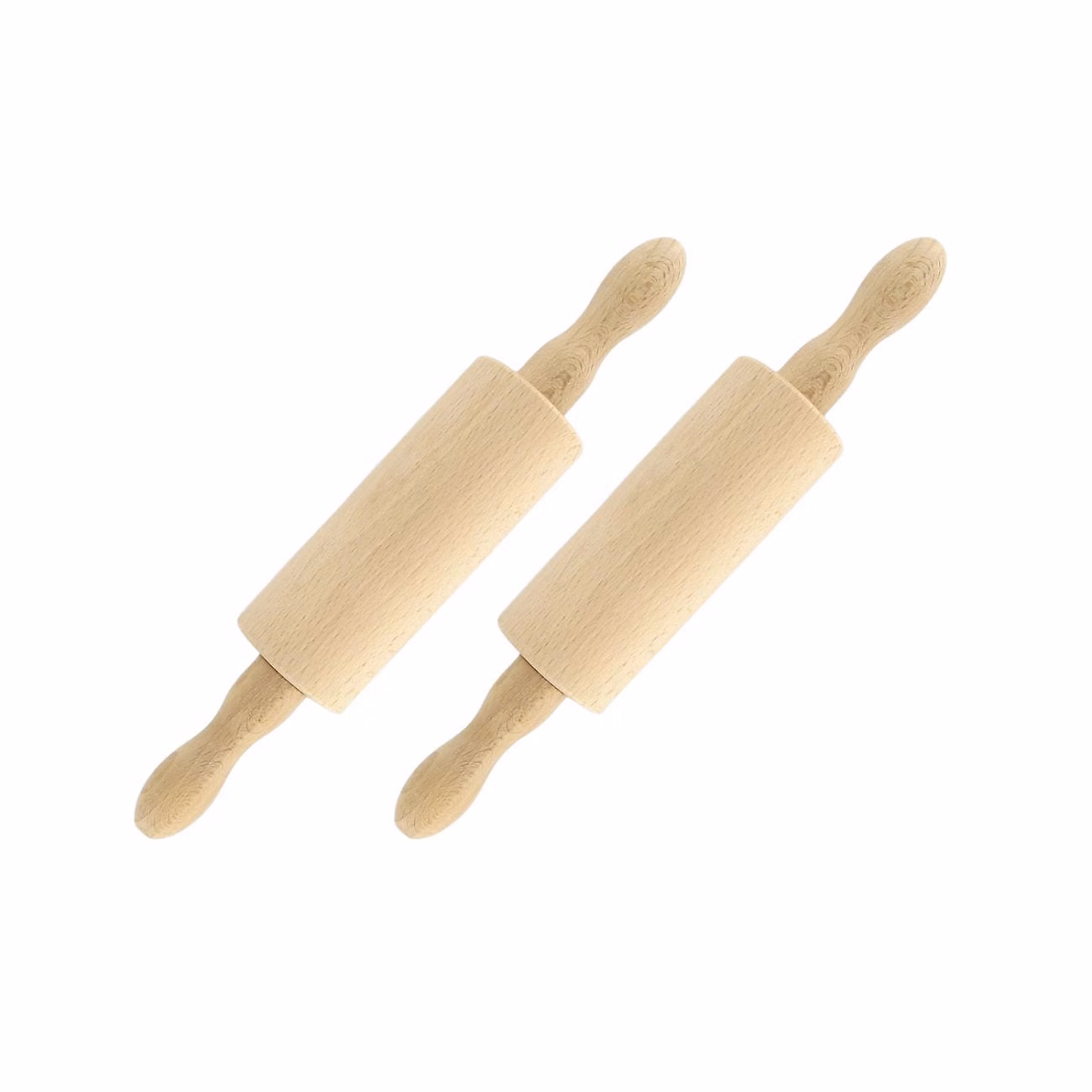 Ensemble de 2 Petits rouleaux à pâtisserie en bois 23 – 5 cm Fackelmann Wood Edition