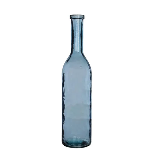 Idée extérieure:Bouteille Rioja coloris bleu en verre recyclé - Ø 18 cm