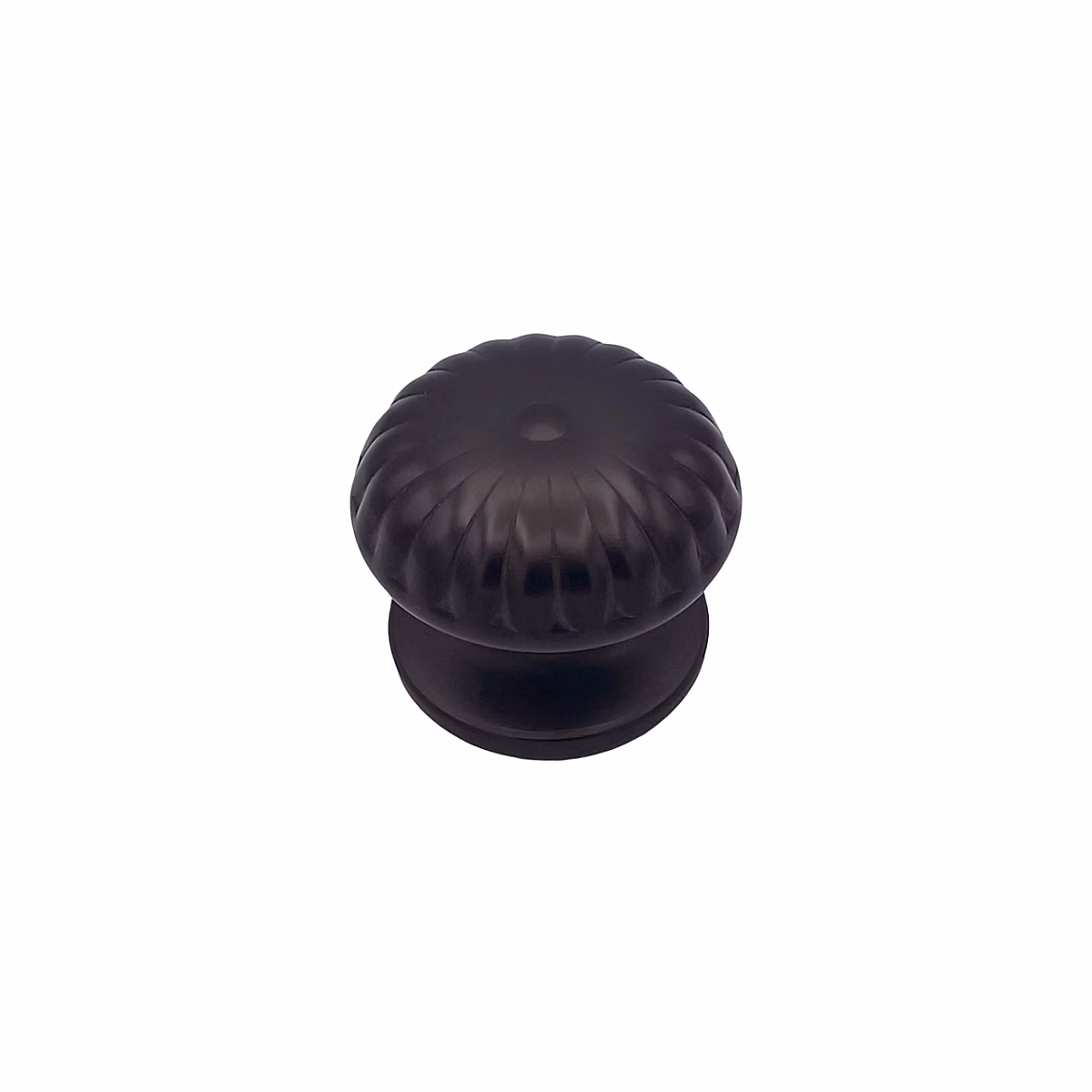 Bouton tirant de porte fixe D70 mm en aluminium Marron foncé – breveté
