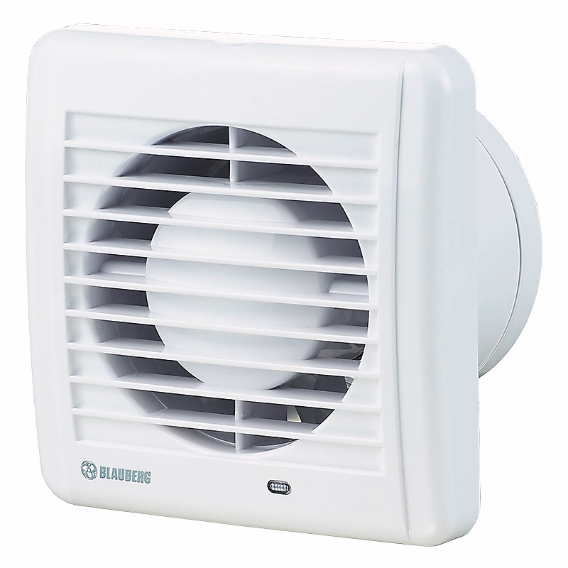 Aérateur extracteur d'air intermittent silencieux basse conso BLAUBERG Aero Still 100 mm – Commande Interrupteur