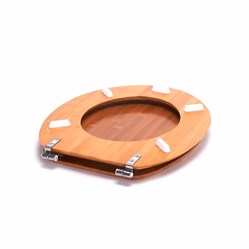 Abattant wc Bambou Charnières Inox MSV | WC