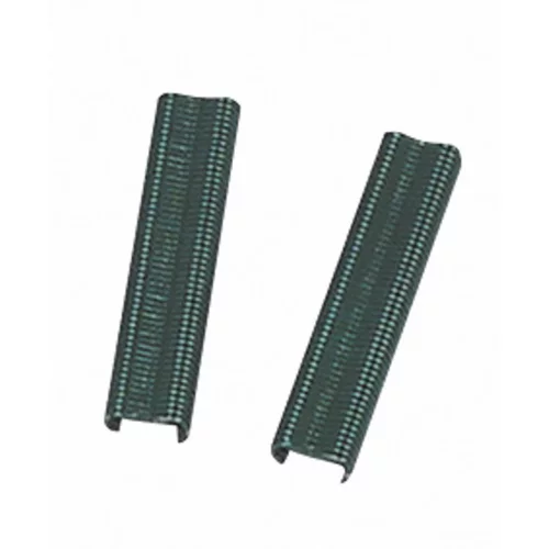 Pour mieux profiter de l’extérieur:Agrafe Grafit x 150 Acier plastifié Vert 20 mm