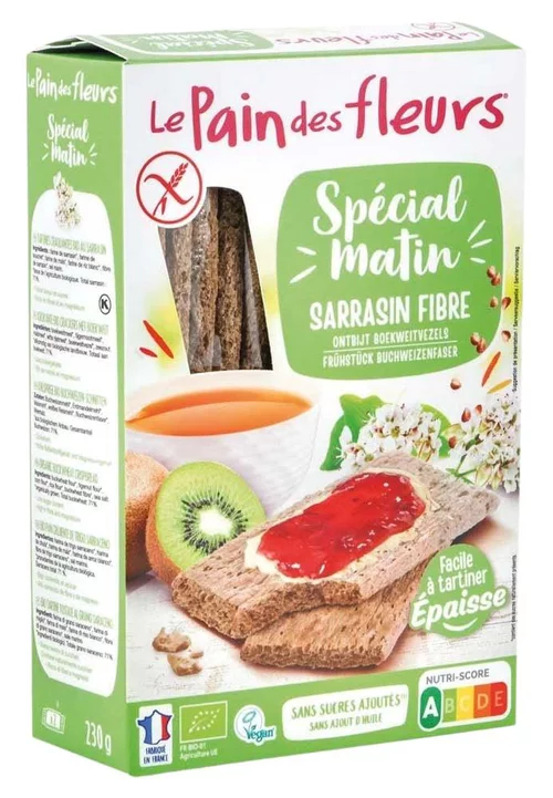Jardin complet:Pain des fleurs matin sarrasin fibre 230 g