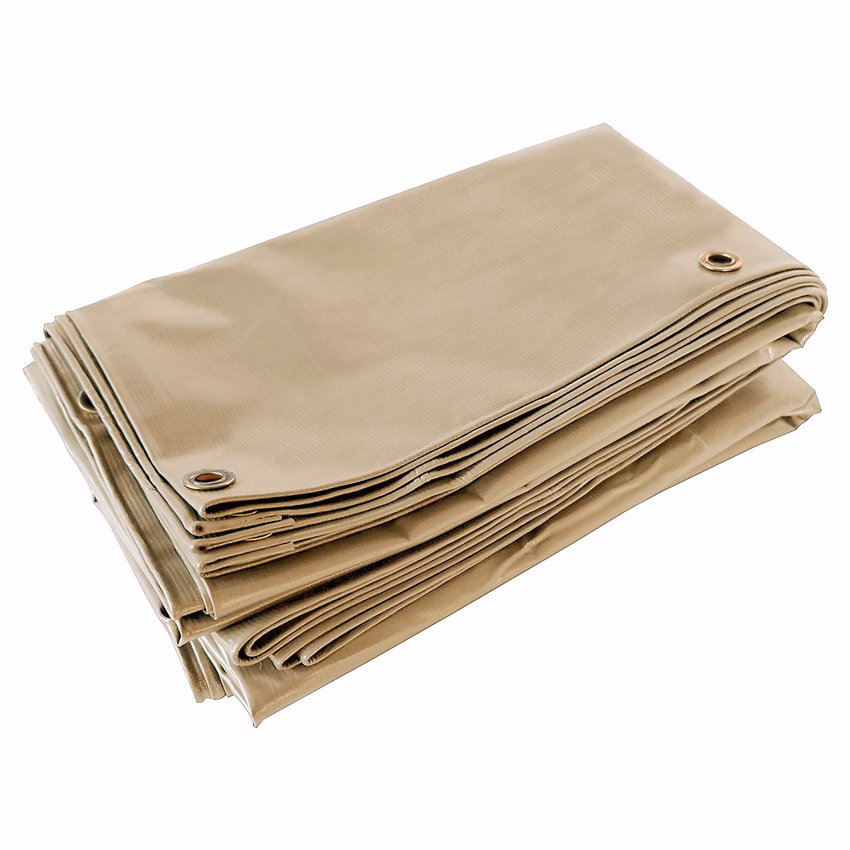 Bâche Jardin 2 – 5 × 3 m Beige foncé, Garantie 5 ans TECPLAST, LP506JD, Bâche PVC étanche, Résistance Anti-UV