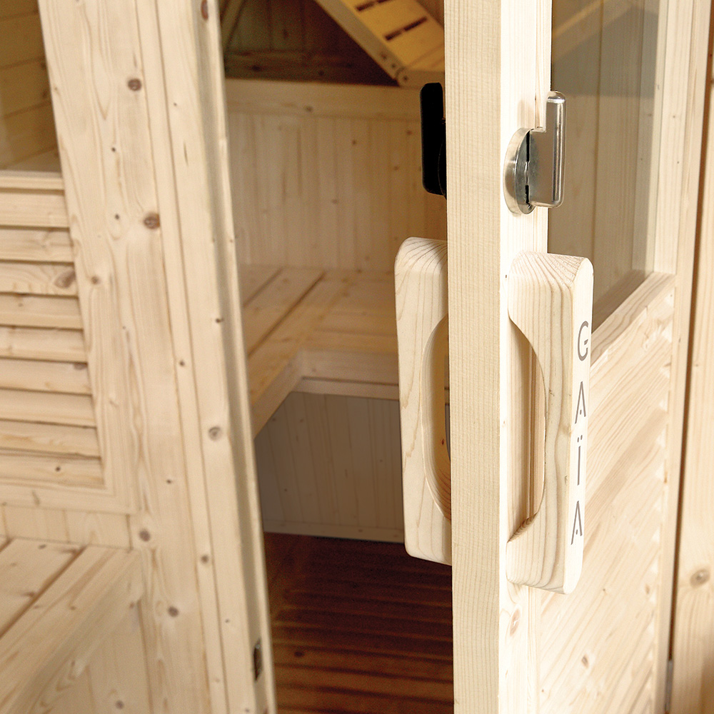 Sauna extérieur Gaïa Luna : détente absolue