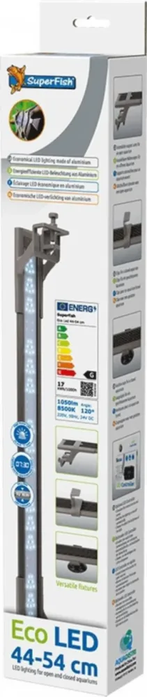 Une idée maline pour l’extérieur:Rampe LED pour aquarium, eco 44-54cm, SUPERFISH - modèle Eco LED