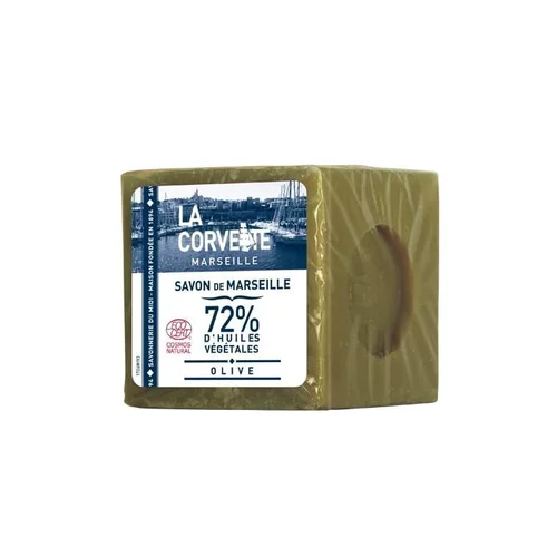 Jardin et équipement:Cube de savon de Marseille olive sous film 300 g