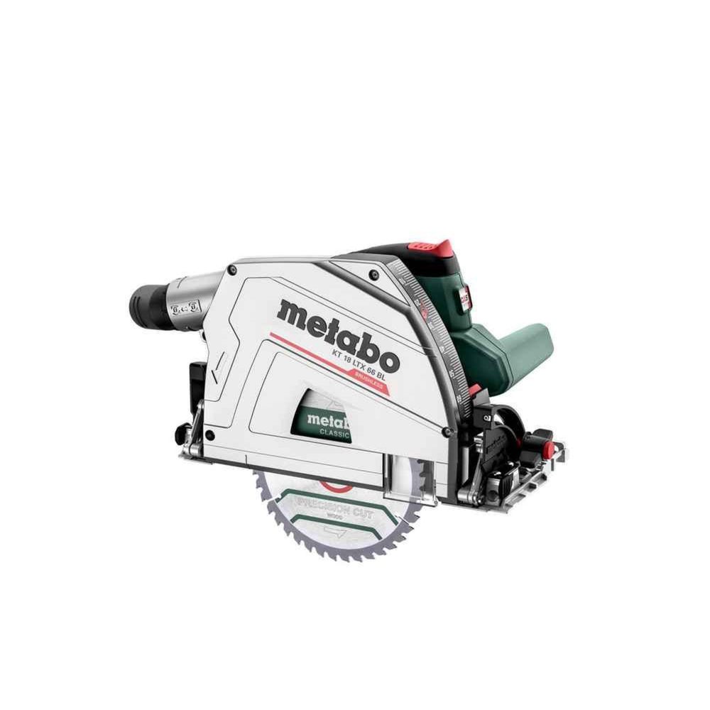 METABO SAS Scie circulaire 18 v kt 18 ltx 66 bl - pick+mix (sans batterie), coffret metabox