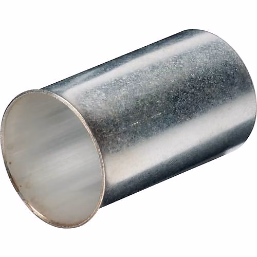 Embout simple d'extrémité câble non isolé 6 mm² étamé 250 pcs 12 mm – Réf. LVJJFTUWD0758245504