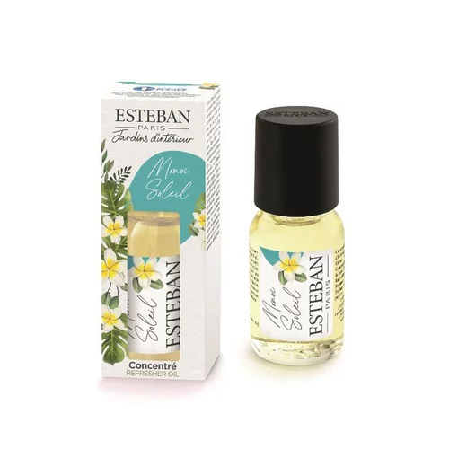 Adapté à vos extérieurs:Concentré de parfum Monoï soleil Esteban - 15 ml