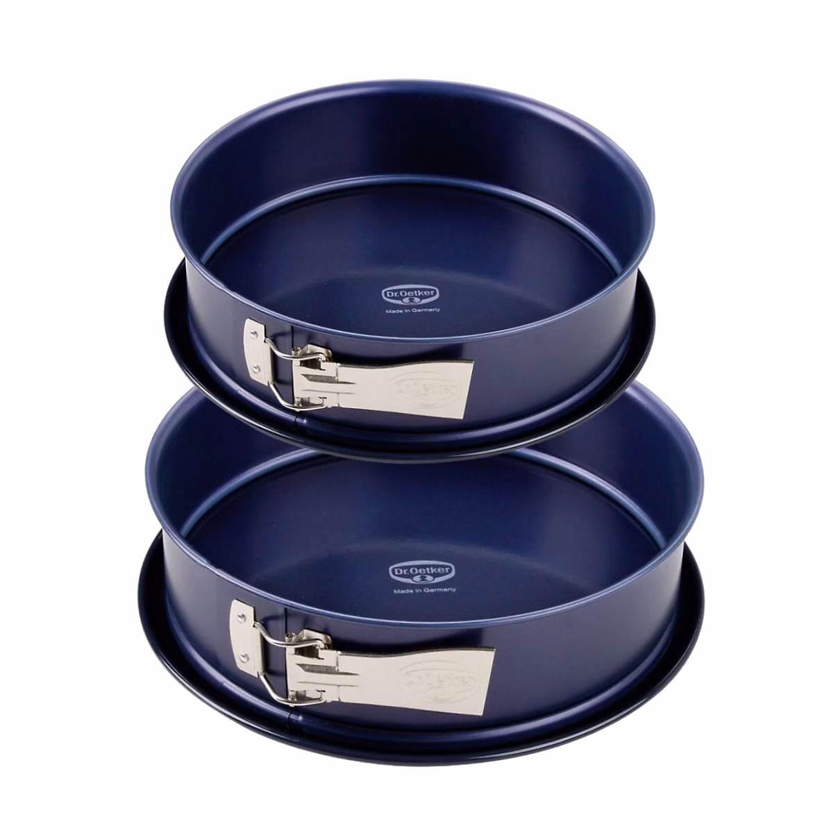Ensemble de moule à manqué à charnière 26 et 28 cm Dr. Oetker Back Liebe – Réf. JAWFBYOSC4797702209