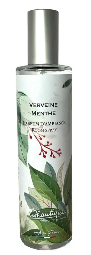 Malin au jardin:Parfum d'ambiance Lothantique Jardin d'aquarelles Verveine Menthe – 100 ml