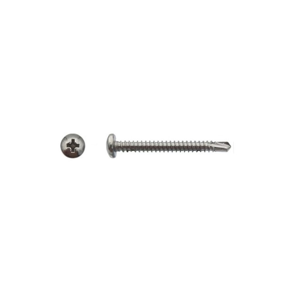 200 Vis Autoperceuses Tête Cylindrique Phillips 4.2 x 31.7 mm | DIN 7504 M – Inox A2 – D – Work