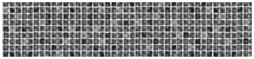 Astral PF4000 - Liner imprimé mosaïque et verni Cyrus Gris