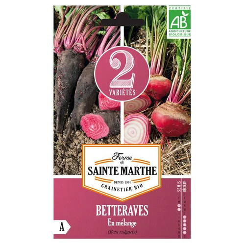 Pour votre espace vert:Graines de Betterave en mélange bio Ferme de Saint Marthe - graines à semer
