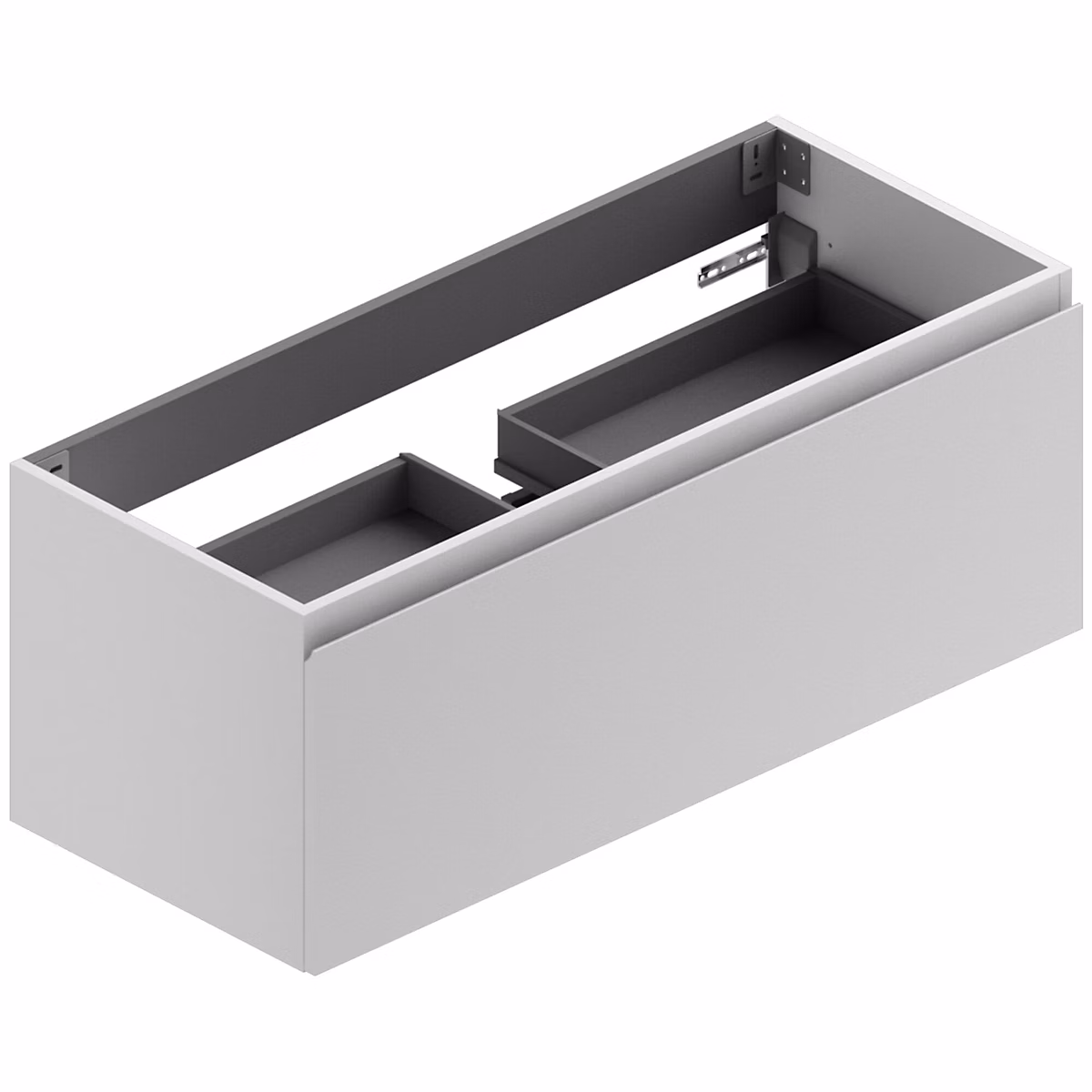Meuble sous vasque suspendu l.120 cm | blanc – Pura