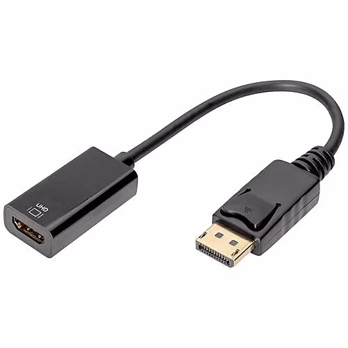 Câble adaptateur actif DisplayPort 1.2 vers HDMI 1.4 – 0, 20 m, unidirectionnel