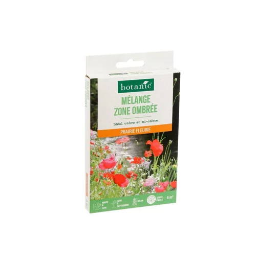 Un atout pour vos extérieurs:Mélange de graines pour zone ombragée botanic® - graines à semer (5 m²)