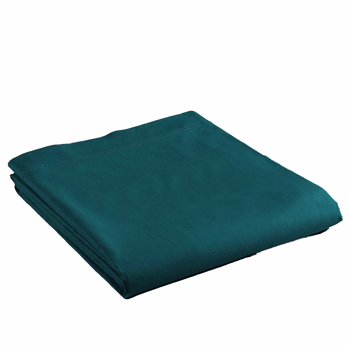 Drap plat coton 240 × 300 cm biolina emeraude