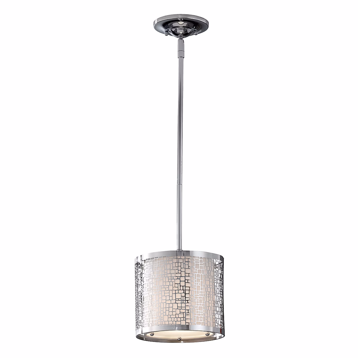 Elstead Joplin – Mini suspension à 1 ampoule au plafond, chrome, E27