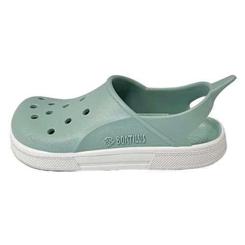 Un choix malin pour l’extérieur:Sabot de jardin pour enfant Cloggy Boatilus coloris vert