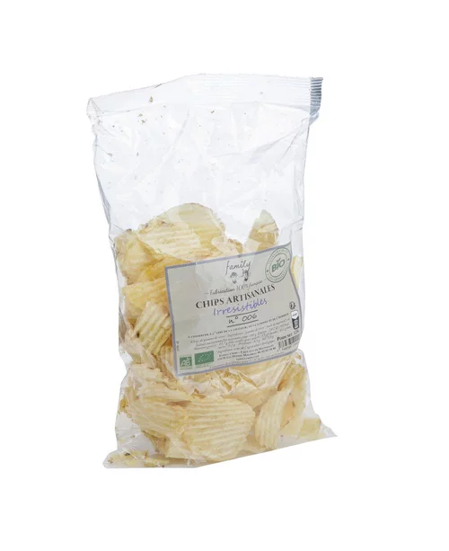 Votre allié au jardin：Chips ondulées bio Family chips - 125 g