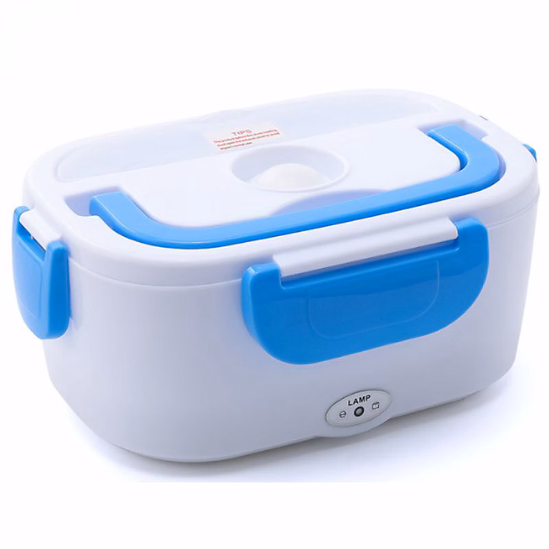 Boite à déjeuner chauffante électrique Bleu Herzberg HG03152 – BLU