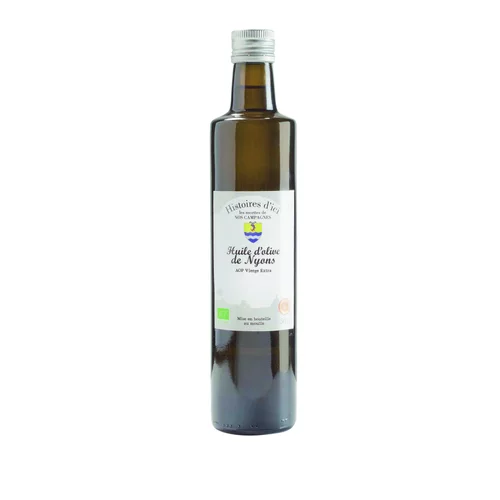 Essentiel nature:Huile d'olive bio de Nyons AOP vierge extra - 500 ml