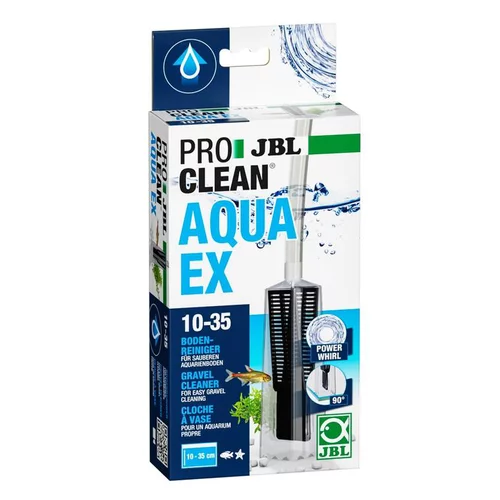 Jardin moderne:Cloche à vase pour aquarium coloris noir JBL ProClean Aquaex set 10-35 nano
