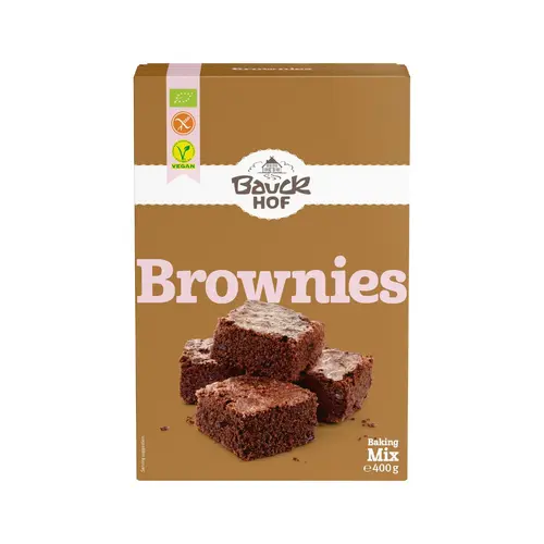 Pour valoriser vos extérieurs:Préparation pour brownies sans gluten vegan Bauck Hof - 400 g
