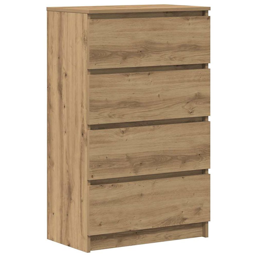 Buffet chêne artisanal 60 × 35 × 98 – 5 cm bois d'ingénierie vidaXL