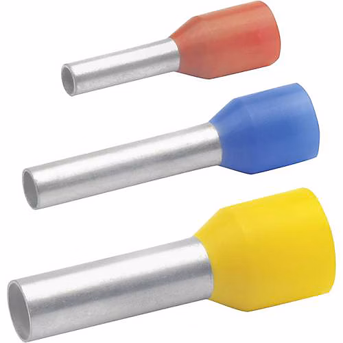 Embout simple d'extrémité de câble Klauke 46910 0 – 5 mm² x 10 mm blanc | sachet de 1000