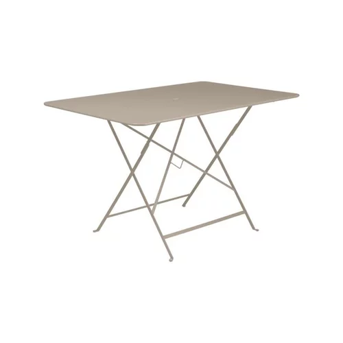 Sélection au jardin:Table de jardin pliante Bistro FERMOB muscade 117 x 77 x 74 cm