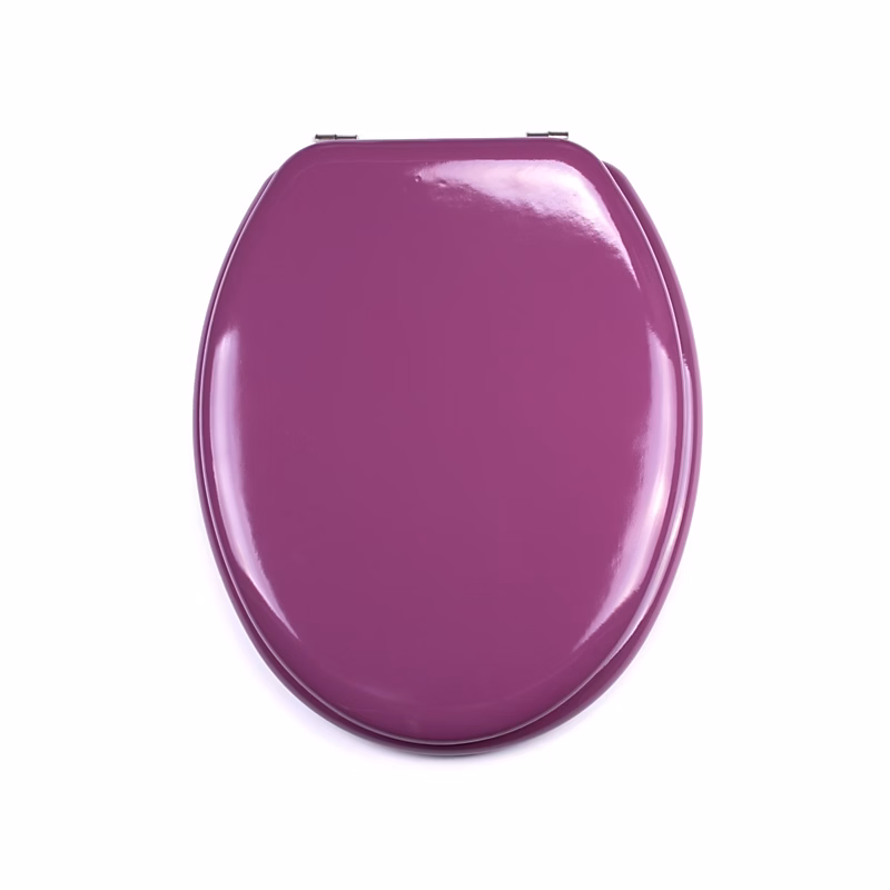 Abattant wc MDF CLEO Violet Charnières Inox MSV – Réf. SXVPLXQQG8037715365